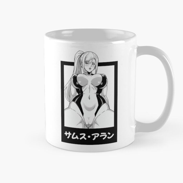 Lewd Galactic Bounty Hunter Video Game Girl
