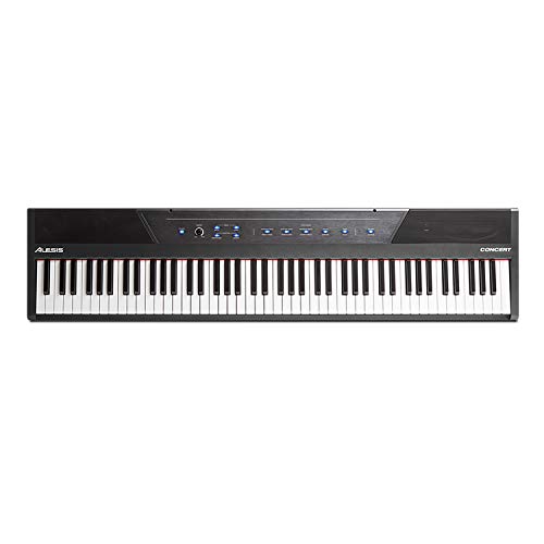 image for Alesis Concert 88-Key Digital Piano with Full-Size Semi Weighted Keys 