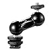 SMALLRIG Cool Ballhead Multi-Function Double Ballhead with Shoe Mount & 1/4" Screw for Monitors Led Light - 1135 primary