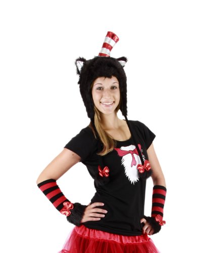 Dr. Seuss Cat in the Hat Hoodie Hat by elope