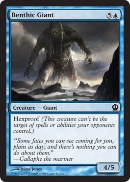 Magic: the Gathering - Benthic Giant (41/249) - Theros