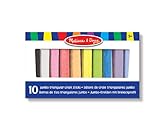 Melissa & Doug 10 Jumbo Triangular Chalk Sticks (10 pcs)