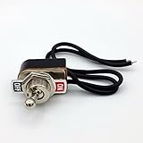 Cambridge Toggle Switch Pre-Wired Metal On-Off 6A/ 12 VDC/ 72 W