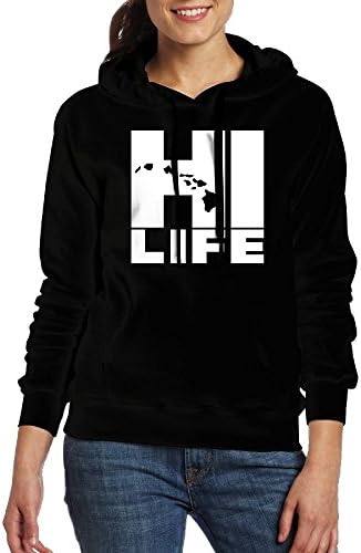 Womens Hawaii Hi Life Hoodies Block Hoodies
