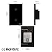 WiFi Smart Wall Touch Light Switch Glass Panel Wireless Remote Control by Mobile APP Anywhere Compatible with Alexa,Timing Function No Hub Required (Wall Switch 2 Gang)