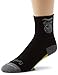 SockGuy Men's Silverback Socks, Black, Large/X-Large