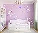 Unicorn Decals Bedroom Wall Decor Girls Wall Decals Girls Bedroom Wall Decor Unicorn Peel and Stick Wall Decals Diamond Wall Decals
