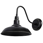 Y Decor EL0523IB Lora 1-Light Black Outdoor Wall-Lighting
