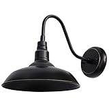 Y Decor EL0523IB Lora 1 Outdoor Wall-Lighting, Imperial Black