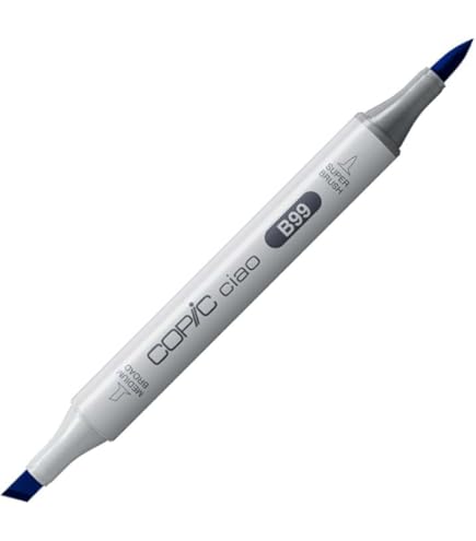 Amazon.com: Copic Classic, Dual-Tip Alcohol Marker, B39-Copic