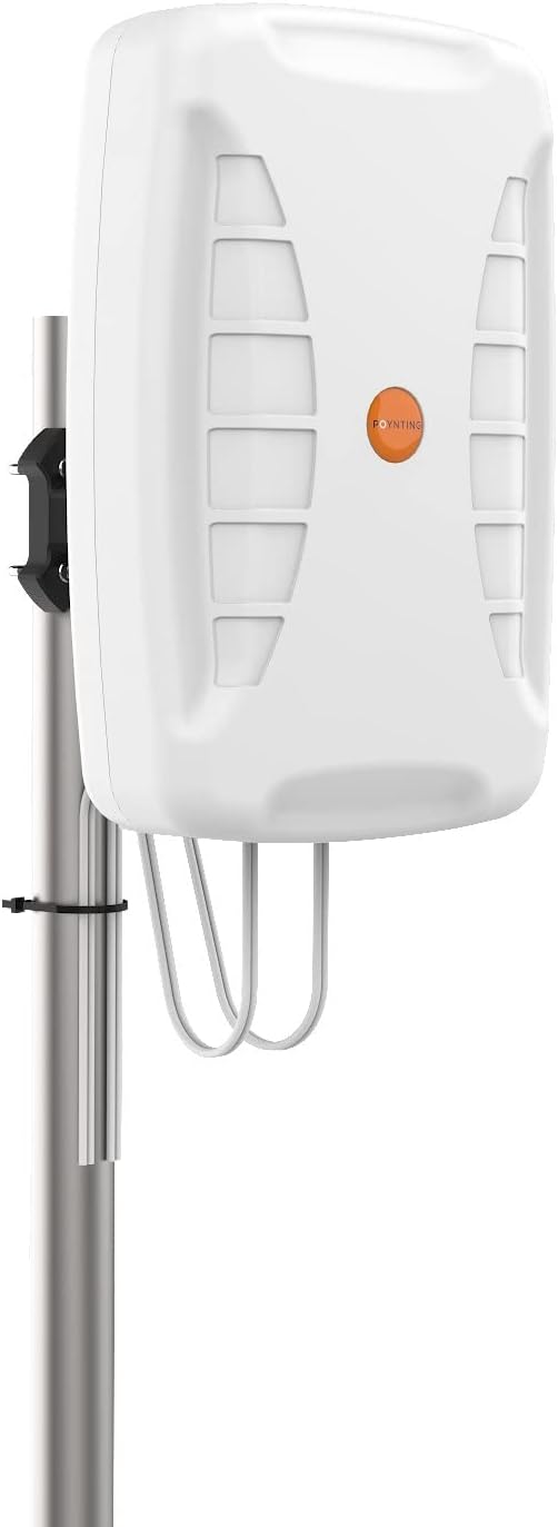 Poynting A-XPOL-0024 5G LTE Antenna 11dBi White SMA Male 5m Mast Mount