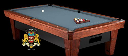 Simonis Powder Blue Billiard Cloth- 7 Foot Cut