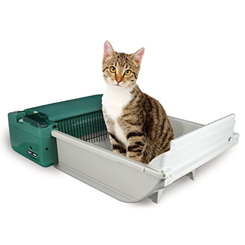 Pet Zone Smart Scoop Automatic Litter Box with Bags and Filters Self Cleaning Cat Box