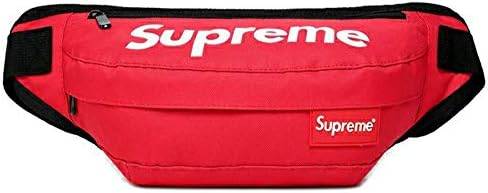 Unisex Casual Bags Style Waist Pack Travel Running Fanny Pocket (43cm16cm9cm, Red)