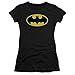 Popfunk Classic Batman Classic Logo Juniors Teen Girls T Shirt & Stickers