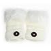 DZT1968® 1PCWomen Winter Artificial Rabbit Fur Wrist Fingerless Gloves Mittens (White)