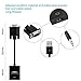 VGA to HDMI Adapter, Onten VGA Male to HDMI Female Cable Converter with 1080P HD Video and Audio Support for Connecting Old PC, Laptop with a VGA Output to New Monitor, HDTV