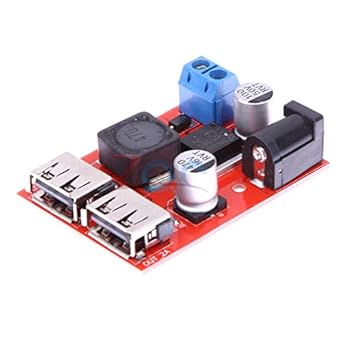 Lm2596s Dual Usb Port 9v12v24v36v To 5v Dc Dc Step Down