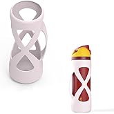 Nainsect Silicone Water Bottle Sleeves Boot for Owala 24oz Bottle Cover Anti-Slip Protective Sleeve for Owala Water Bottle Accessories, Reusable Water Bottles Bumper for Running, Bike, Gym Or Jogging