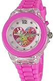 Shopkins Girl's Pink Digital Watch with Light Up Feature KIN9004