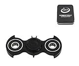 heytech Fidget Spinner Fidget Toy Bat Style EDC High Speed Ceramic Bearing ADHD Toy Autism Toy(Black)