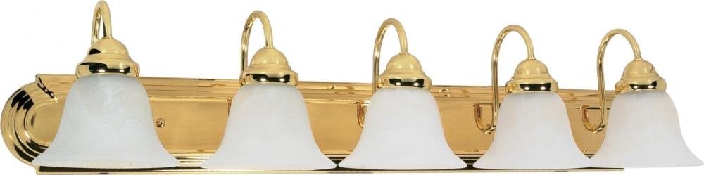 Best Bathroom Vanity Lighting Brass 5 Lights
