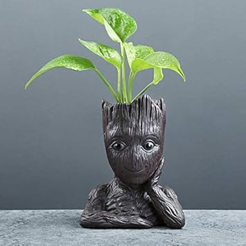 Amazon Co Jp ベビーグルート植木鉢 プランター 鉢 ツリーマン かわいいアクションフィギュア ガーディアンズ オブ ギャラクシー おもちゃ 手作り ホームデコレーション 文房具 オフィス用品