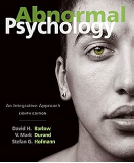 Amazoncom Abnormal Psychology An Integrative Approach - 
