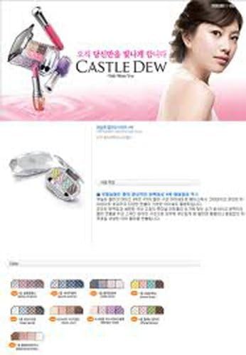 Korean Cosmetics_VOV Castle Dew Color Shot Eyes_NO.1 Darling Romance (4 colors: peach, pink, purple, brown)