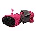 royalwise Anti-Slip Winter Dog Boots Pet Shoes Soft Stockings Paw Protector Booties for Small Dogs (M, SprRose)