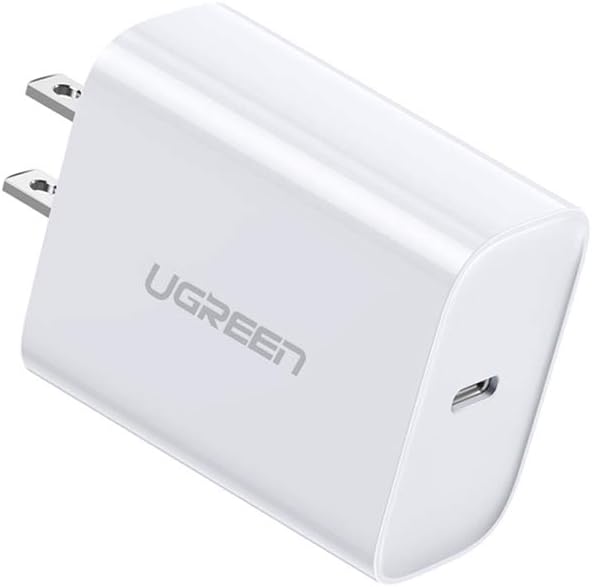 UGREEN USB C Charger 30W PD Fast Charger Wall Type C Power Delivery for iPad Pro, Samsung Galaxy Note20 Note10 S10 S9, iPhone 12 Pro SE 11 Pro Max Xs Max XR, AirPods, Pixel, LG V50 ThinQ, and More