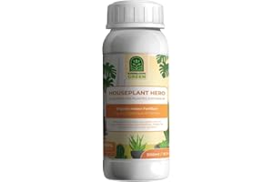 Houseplant Hero - Indoor Organic Liquid Fertilizer - Natural Indoor Plant Food (500ml / 16.9oz)