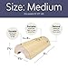 Wooden Pillow for Neck Pain and Relaxation (Medium : Up to 5' 9