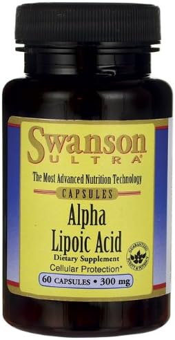 Swanson Ultra  Alpha  Lipoic Acid 300 mg -  2  Bottles Each of 60 Capsules