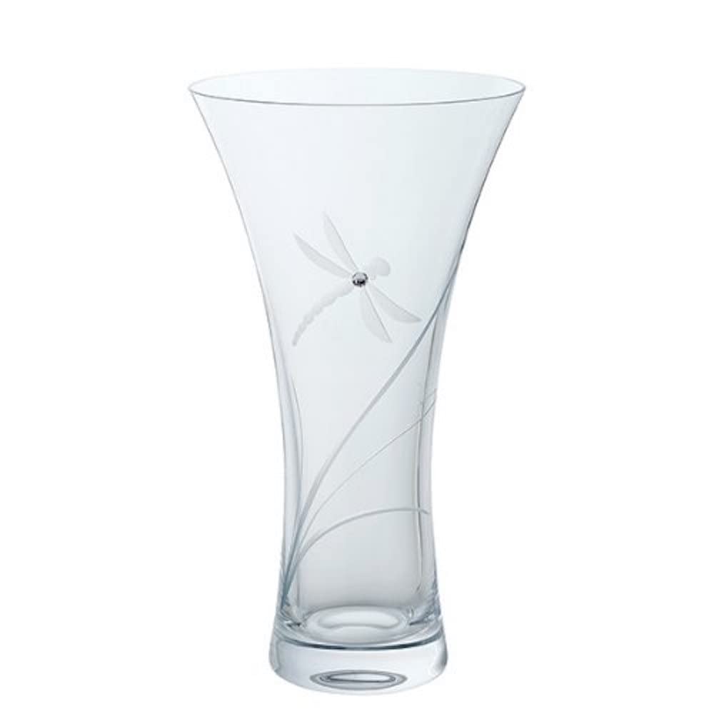 Dartington Crystal VA2907 Glitz Dragonfly Large Vase