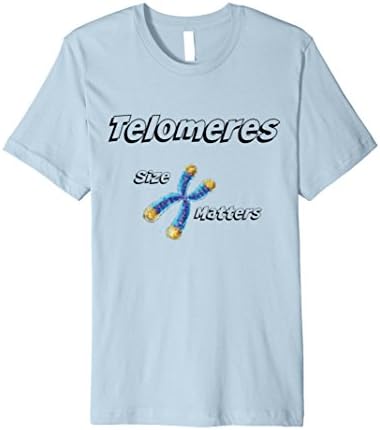 Mens Telomere Length Size Matters,DNA, Science, Mitochondria Medium Baby Blue