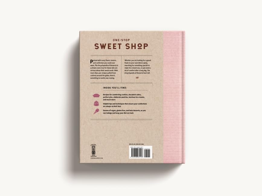 The Encyclopedia of Desserts: 400 Internationally Inspired Sweets and Confections (Encyclopedia Cookbooks) The Encyclopedia of Desserts: 400 Internationally Inspired Sweets and Confections (Encyclopedia Cookbooks) Hardcover Kindle