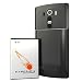 LG G4 Extended Battery. Hyperion 6000mAh Extended Battery and Back Cover for the LG G4 (Model numbers: H815, H810, H811, LS991, US986, US991)2 Yr NO HASSLE Warranty - GRAY/BLACK