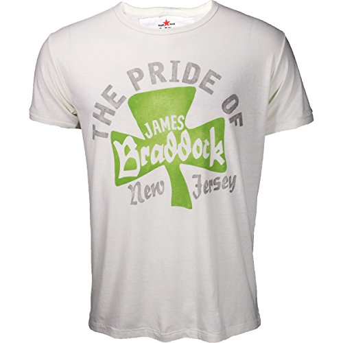 Roots of Fight James Braddock Clover Triblend Shirt - White - Medium