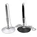 MyLifeUNIT Counter Pen with Chain, Spring Security Desk Pen for Office Bank (2 Pack)