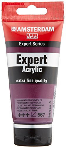 Amsterdam Expert Series Acrylic Tube 75ML PERMANENT RED VIOLET (567) Series 3