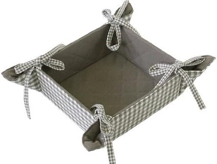 Walton & Co Auberge Gingham Bread Basket Cobble