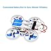 BETAFPV Beta65X 2S Whoop Frame Kit with 2 Sets 31mm 4-Blade Props 1.0mm Shaft Blue for 65mm 2S Brushless Whoop Drone Like Beta65X BNF