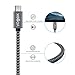 Micro USB Cable, Vogek 2-Pack 3.3ft Nylon-Braided Quick Charge Data Sync Cable Cord with Metal Connectors for Samsung, Kindle, HTC, Nexus, LG, Sony, Xbox, PS4, and More - Black (Space Gray)