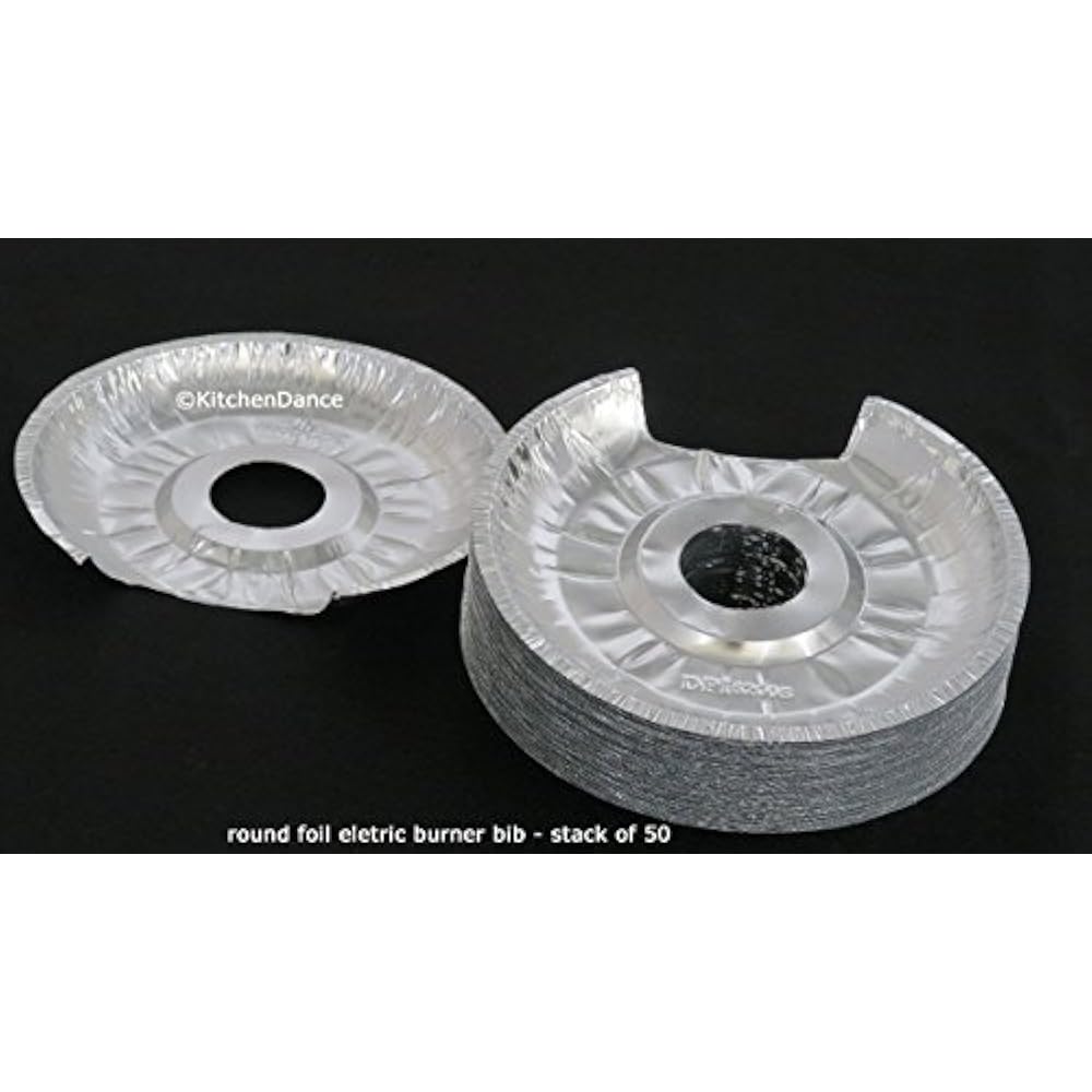 Small Electric Disposable Foil Burner Bib 6200S (50) Kitchen & Dining