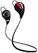 Bluetooth Headphones, BTEETH Sports Earbuds Sweatproof Wireless Headsets with Mic for Gym Workout and iPhone 7 Bluetooth-enabled Smart Devices (Blackred)