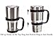 Bold Steel Accessory Kit Bundle with 4 Stainless Straws, Lid and Handle for 30-Ounce Tumbler