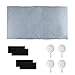 FrontPet SUV Cargo Liner for Dogs - Water-Resistant Pet Trunk Cargo Cover Mat for SUVs and Sedans with Bumper Flap Protector, Trunk Cover, Non-Slip Liner, (46