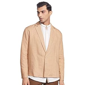 RIVER Men’s Notch Lapel Regular Blazer