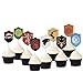 Cupcake Topper for Game of Thrones GOT Cake Picks Decoration for Baby Shower and Birthday Party Favors, Set of 27